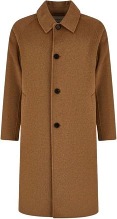Amaranto Amar&aacute;nto, Jassen, Heren, Bruin, M, Single-Breasted Coat