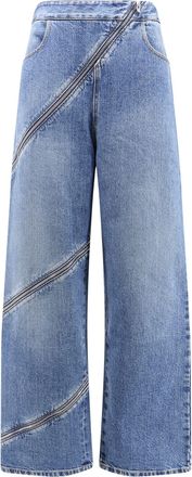 Alaia Spiral Stone Washed Jeans