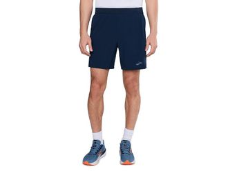 Brooks Journey 7 2-in-1 Shorts Mens Shorts Midnight Run : 2XL, Polyester/Spandex