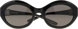 Balenciaga Occhiali da sole tondi Klub - Nero