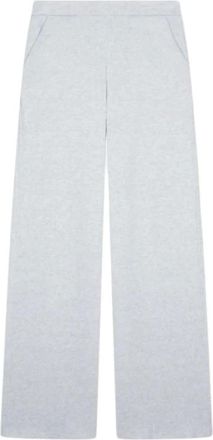 Dondup Broeken, Dames, Grijs, S, Polyester, Wijde Viscose Broek