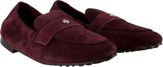 Tory Burch Womens Ballet Loafer Burgundy Calfskin