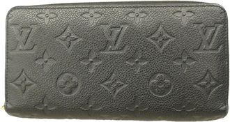 Louis Vuitton Noir Long Wallet (Bi-Fold) (Pre-Owned)