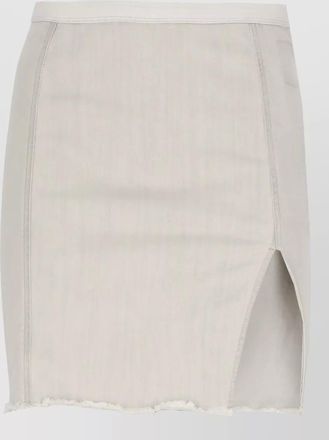 Rick Owens midi fitted skirt