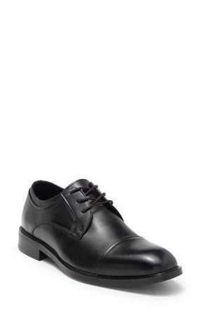 Nordstrom Rack Greyson Cap Toe Leather Derby in Black at Nordstrom Rack, Size 8.5