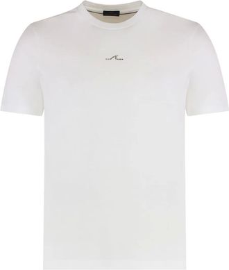 Paul & Shark T-shirt met logoprint met ronde hals - Wit