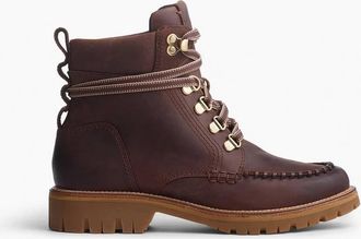 Rag & Bone Womens Cameron Lace Up Boot In Mocha