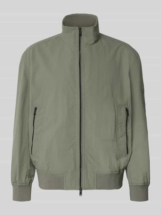 Boss Orange by Hugo Boss BOSS Orange Relaxed Fit Blouson aus wasserabweisendem Material Modell OPENS in Oliv, Gr&ouml;&szlig;e 46