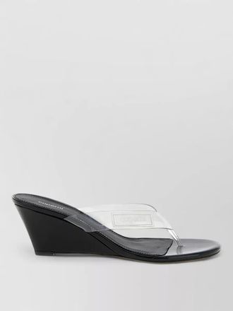 Coperni pvc wedge thong sandals