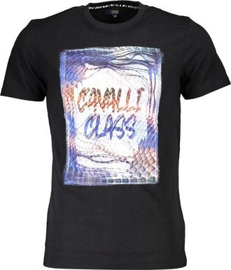Cavalli Cotton Mens Mens T-Shirt