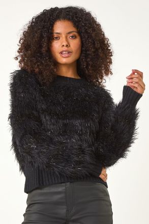 DUSK Fluffy Knit Jumper