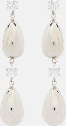 Magda Butrym Crystal-embellished drop earrings