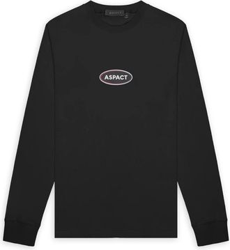 Aspact Vertex LS Tee - - Tops - Uomo - Nero - 2XL