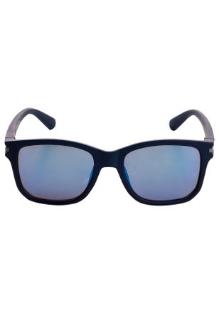 Man's World Sonnenbrille MANS WORLD, Herren, marine, verspiegelt, Sonnenbrillen Sonnenbrille, sportlich-modischer Stil, Trapez-Vollrandrahmen, Filterkategorie 3