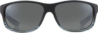 Maui Jim Kaiwi Channel Nuetral Grey Wrap Unisex Sunglasses 840-11D 62