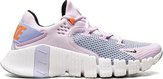 Nike Free Metcon 4 Doll/Black/Worn Blue sneakers - women - Rubber/Mesh - 6.5 - Pink