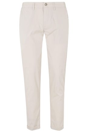 Re-hash Cotton-Blend Elastic Waist Stretch Poplin Chino Pants