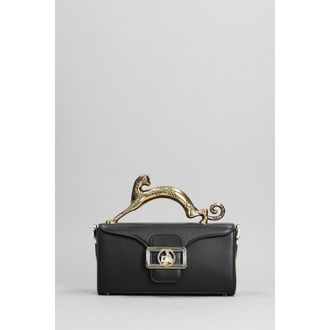 Lanvin Hand Bag In Black Leather