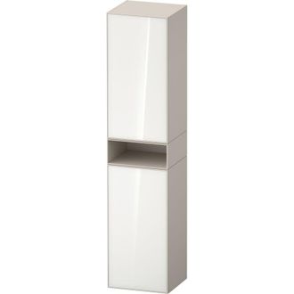 Duravit Duravit - Armario Alto Zencha, 400x360x1760 Mm, 2 Puertas, Tope