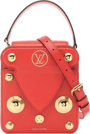 Louis Vuitton Borsa a tracolla XL S Lock in pelle 2021 - Rosso