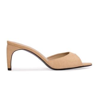 Black Suede Studio Jazz 70 Suede Mule in Tan Suede at Nordstrom, Size 37.5 Eu