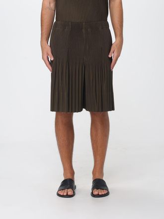 Homme Pliss&eacute; Issey Miyake Homme Pliss&eacute; Issey Miyake Knee-Length Pleated Shorts in Technical Cr&ecirc;pe
