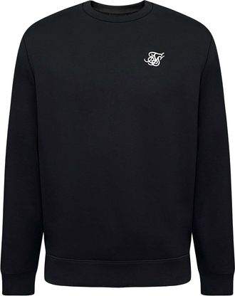 Siksilk Sweatshirt SIKSILK Siksilk Sweatshirt Essentials Sweater, Herren, Gr. XS, schwarz, Obermaterial: 80% Baumwolle CO. 20% Polyester PES., Sweatshirts Swe