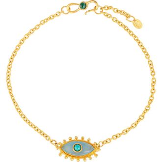 Sylvia Toledano Third Eye Necklace in Blue at Nordstrom