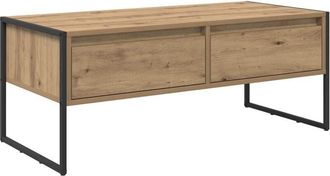 vidaXL Coffee Table Artisian Oak 100 x 46 x 40 cm Engineered Wood vidaXL