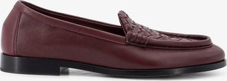 Bottega Veneta Mocassini Silenzio in pelle con motivo Intrecciato - BOTTEGA VENETA - gender_Woman