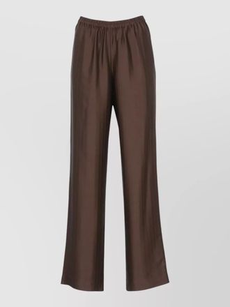 Loulou Studio striped satin wide-leg trousers