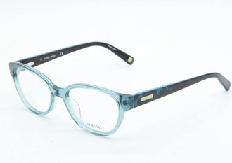 Nine West Womens Nw5101 Square Eyeglasses In Blue
