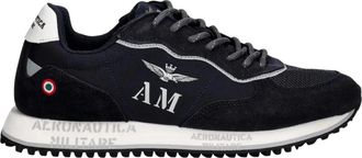 Aeronautica Sneakers - Heren - Sneakers - Blauw - 40 EU - Leer - Schoenen