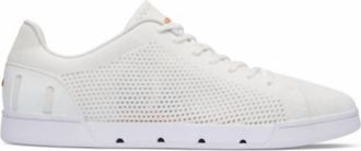 Swims Mens Tennis Knit Shoes In White