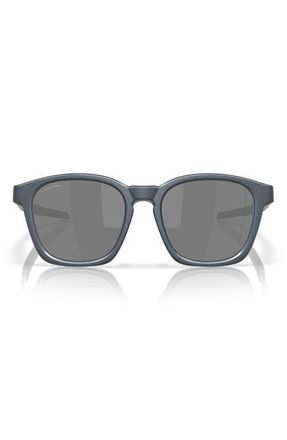 Oakley Gender Inclusive Shackle 52mm Square Sunglasses in Blue Steel /Prizm Black at Nordstrom