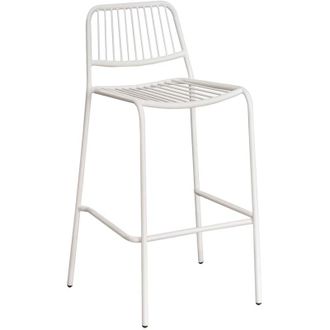 Sklum Pack De 4 Taburetes Altos Apilables De Jard&iacute;n Elton Sklum