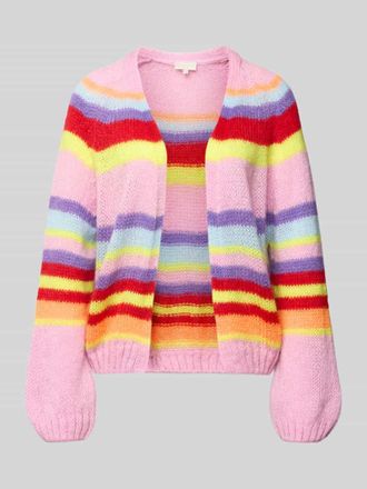 Milano Milano Italy Relaxed Fit Cardigan mit Mohair-Anteil in Strick-Optik in Rose, Gr&ouml;&szlig;e XXL