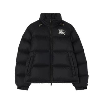 Burberry Piumino Highlands - - Jackets - Uomo - Nero - S