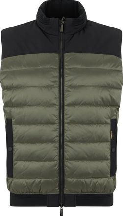 Moorer Modern Gewatteerd Gilet - Heren - Bodywarmers - Groen - M - Jassen