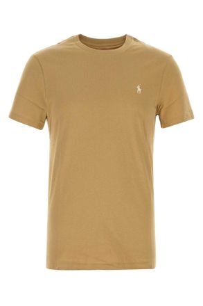 Polo Ralph Lauren Camel Cotton T Shirt