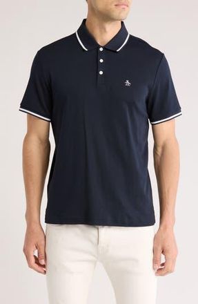 Original Penguin Contrast Tipped Polo in Dark Sapphire at Nordstrom Rack, Size Xx-Large
