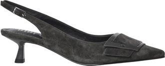 Bibi Lou Altair Pumps 40 - Dames - Schoenen - Grijs - Maat: 37 EU Leer