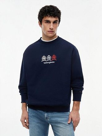 Tommy Hilfiger Repeat Crest Logo Relaxed Sweatshirt