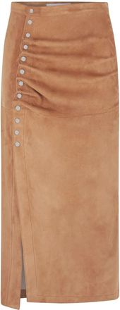 Paco Rabanne Gonna midi - Marrone