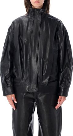Arma Paula Oversized Lambskin Leather Jacket
