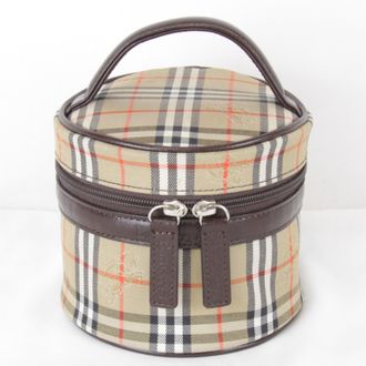 Burberry Beige Canvas Pouch (Pre-Owned)