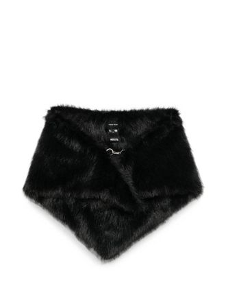 Simone Rocha Faux Fur Clip Scarf