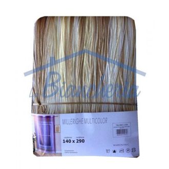 Trade Shop Trade Shop - Cortina Divisoria Decorativa Para Interiores De 140 X 290 Cm Con Hilos Sombreados - Beige