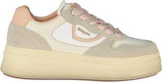 Blauer Poliuretano Sneaker - Dames - Sneakers - Veelkleurig - 40 EU - Leer - Schoenen