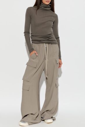 Rick Owens Wide-leg Trousers, Womens, Grey
